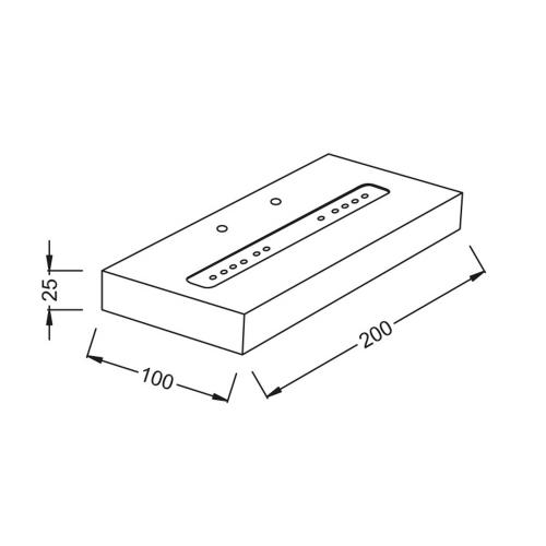 ACA LIGHTING -   WALL & CEILING LUMINAIRES   L36310200U