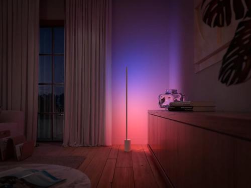 PHILIPS - Градиентно стоящо осветително тяло за под Signe 8718696176252