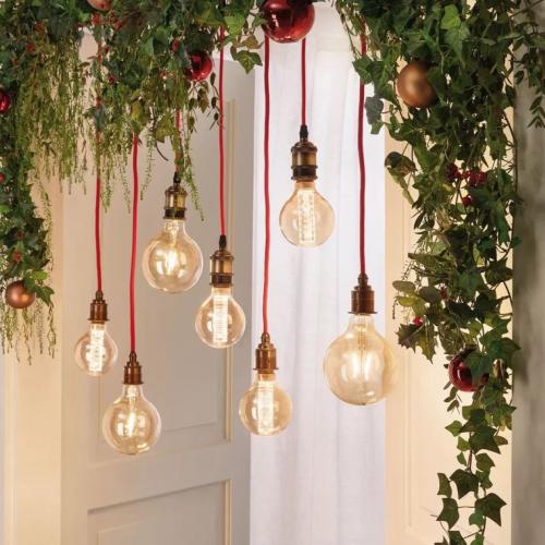 PAULMANN - LED Крушка   28602   Inner Glow Edition LED Globe inner bulb spiral pattern ⚡ E27 ⚡ 230V ⚡ 230lm ⚡ 4W ⚡ 1800K ✴ Злато