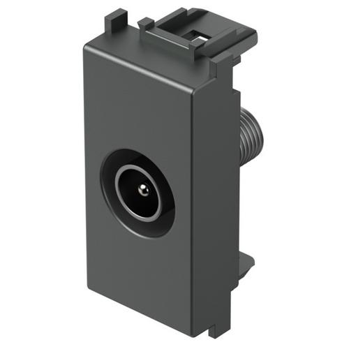 TEM - KM10AT Socket TV individual 0db 1M, color Anthracite, Modul
