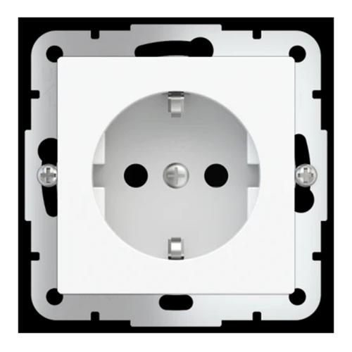 Ekinex - Socket SCHUKO 2P+E 16A mechanism 55x55 EKINEX - EK-PWS-DE