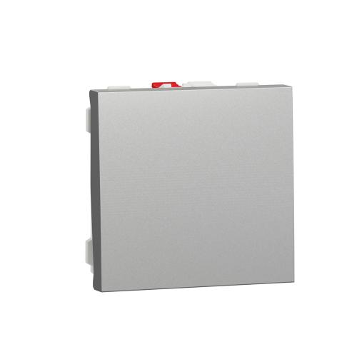 SCHNEIDER ELECTRIC - NU320130 Eднополюсен ключ сх.1 двумодулен алуминий New Unica 