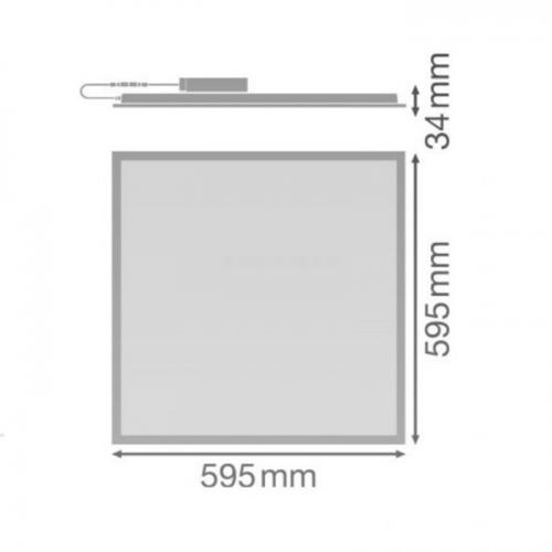 OSRAM - Ledvance Panel LED ECO 600 36W 6500K