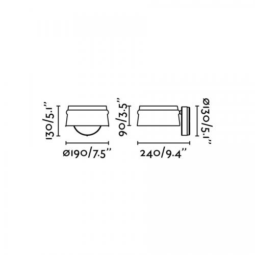 FARO - LED Аплик LOOP LED 29565