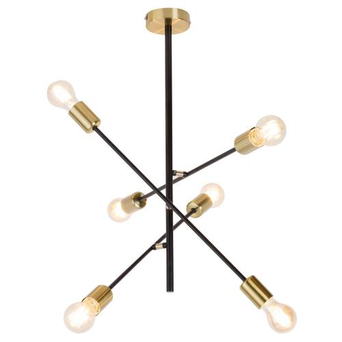 RABALUX - 2104 Lanny chandelier 6x15W E27