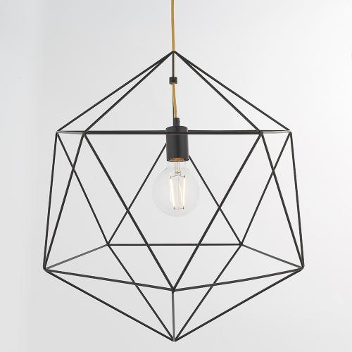 ENDON -  pendant  luminaire   ICOSA 79625 E27, 60W