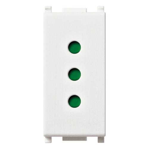 VIMAR - 14201 - 2P+E 10A P11 outlet white