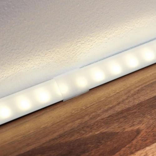 PAULMANN - 70263  LED Strip Profile Delta Connector Cover Pack of 4✴Satin