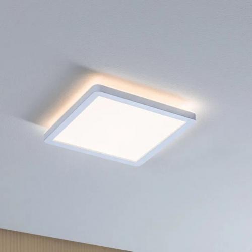 PAULMANN - LED Panel  71154  ATRIA Shine Backlight ⚡ IP44 ⚡ square 190x190mm ⚡ 11.2W ⚡ 900lm⚡ 3000K ✴ White 