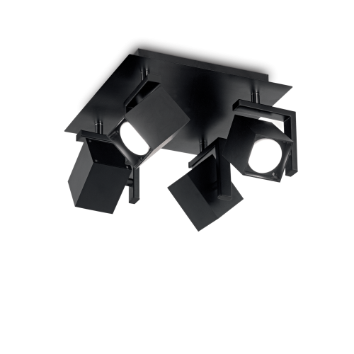 IDEAL LUX - Плафон MOUSE PL4 Nero  156712