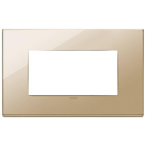 VIMAR - 22654.82 - Eikon Exe Рамка 4М италиански стандарт Gold