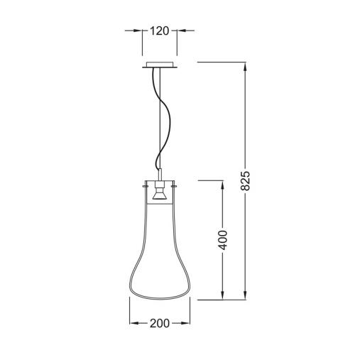 ACA LIGHTING - Пендел  PRIMARY  V120BO