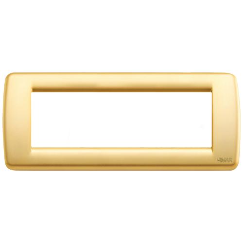 VIMAR - 16756.33 - Rondò plate 6M metal matt gold