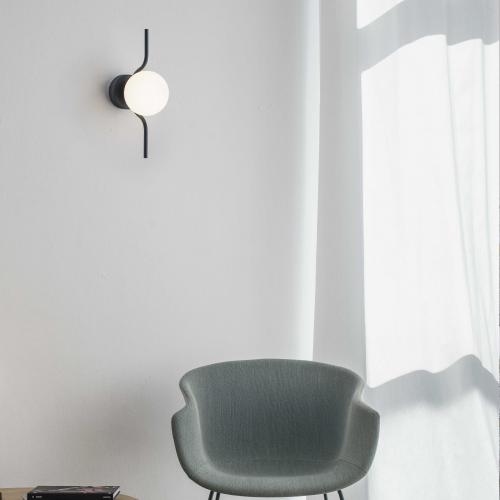 FARO - LE VITA LED Black wall lamp Ref.29695