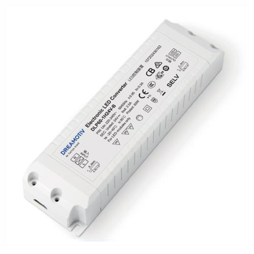 EUCHIPS - LED CV PLASTIC DRIVER DLP60-1H24V-B IP20 