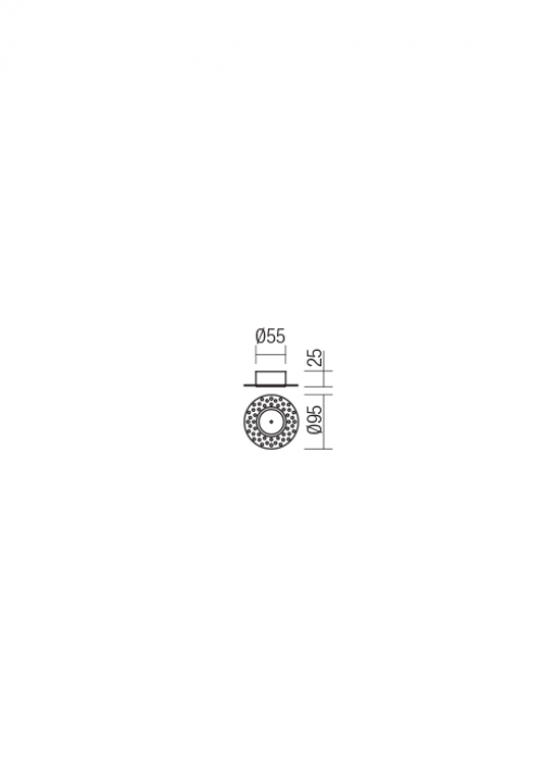 REDO GROUP - accessory  CT1MWH  TRIMLESS CANOPY WH