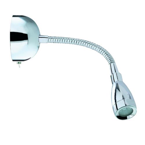 SEARCHLIGHT - Wall Lamp chrome FLEXY WALL 9917CC LED 1W 6500K