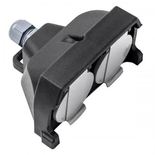 ATRA - Разклонител 2 гнезда 7158 16A 250V IP44