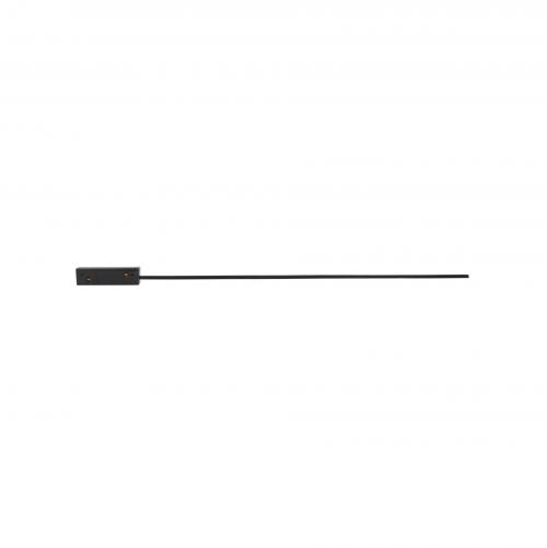 NOVA LUCE - Magnetic track connector L:6.5, W:1.75, H:1.1 cm.   9560020  Ultra Slim Magnetic-Connector-power ✴ Black