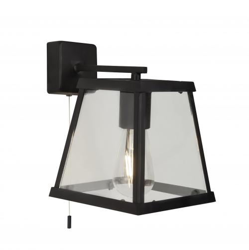 SEARCHLIGHT -  4611BK Voyager 1lt Wall Light - Bk 