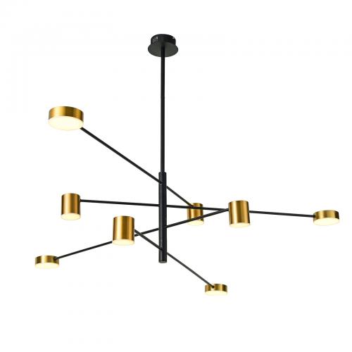 ITALUX -  Remdal PND-16374-8-BK-GD-3K