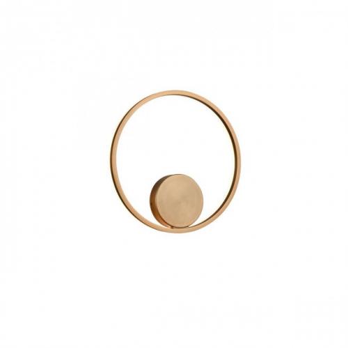 REDO GROUP - wall\ceilling luminaire ORBIT 01-1701  AP LED 28W 3000K D400 INDIRECT LIGHT BRASS