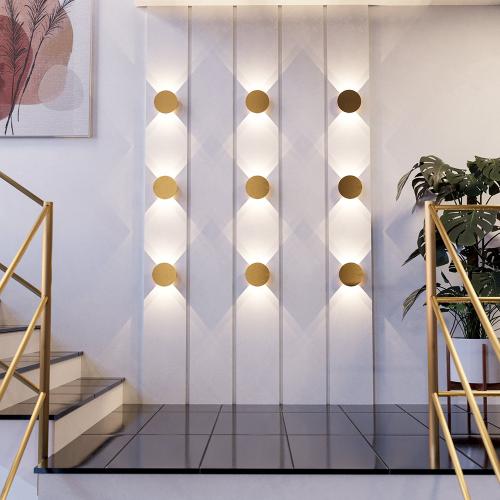 EGLO - LED Аплик TALAMELLO Ø:150mm 4W 500lm 3000K драскано злато - 901201
