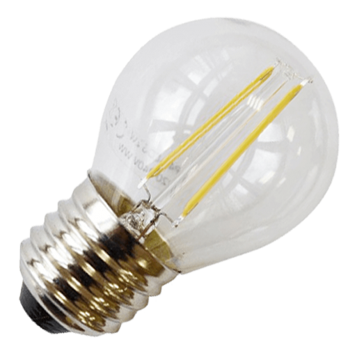 V-TAC - LED Крушка 4W Filament E27 G45 неутрална светлина 4000K SKU: 4427