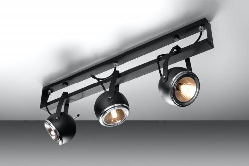 SOLLUX -  Спот UDITO  3 black SL.0485