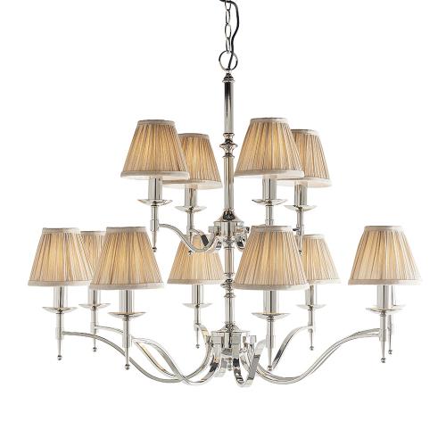 INTERIORS 1900 - Полилей   STANFORD 63632 nickel   E14, 12x40W
