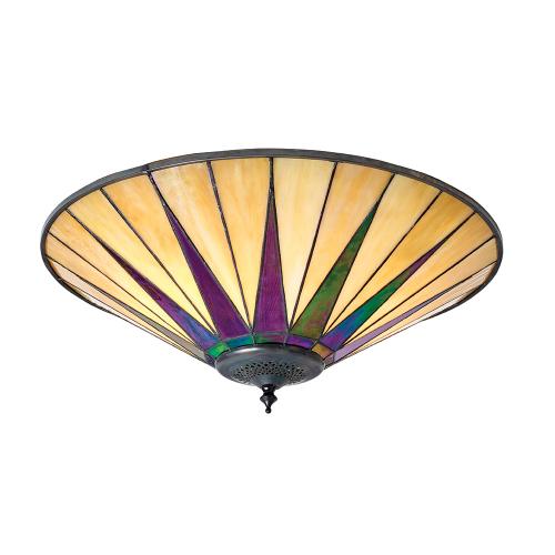 INTERIORS 1900 - ceiling luminaire  DARK STAR  70240 E27, 2x60W