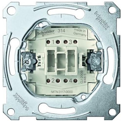 SCHNEIDER ELECTRIC - MTN3117-0000 Кръстат ключ 10А Merten 
