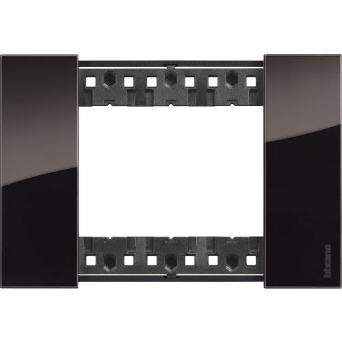 BTICINO - KA4803DG cover plate 3 modules - night