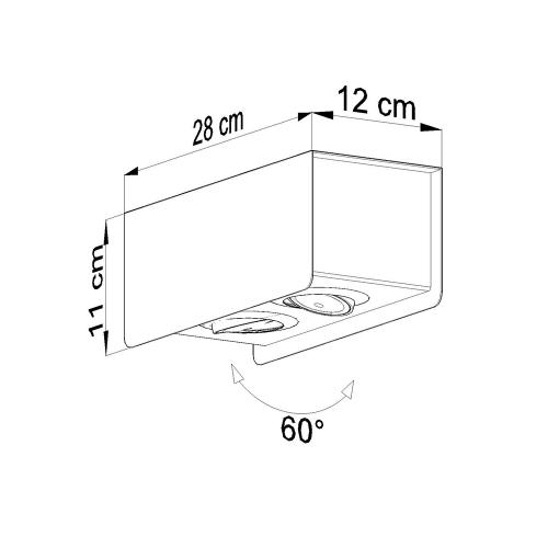 SOLLUX - ceiling luminaire   STEREO 2  SL.0406
