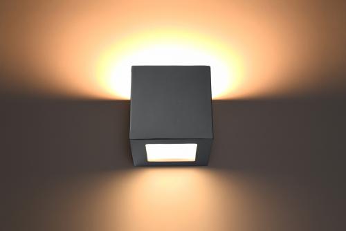 SOLLUX - Wall lamp ceramic LEO 1X60W SL.0871