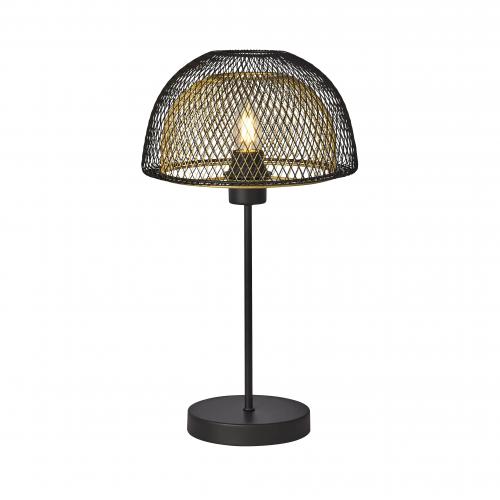 SEARCHLIGHT - Настолна лампа HONEYCOMB 1LT 6848BGO E27, 1X60W