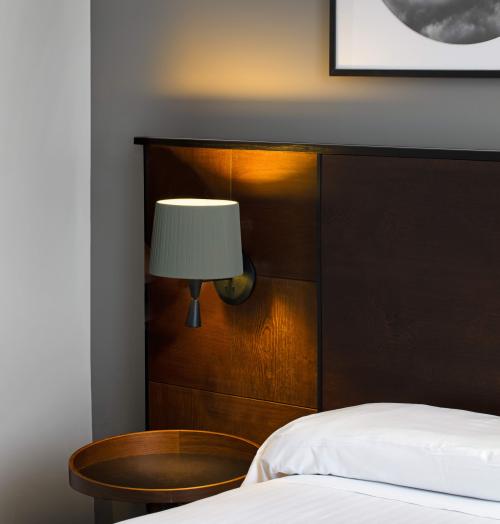 FARO - MAMBO Black wall lamp with LED reader Ref.64309