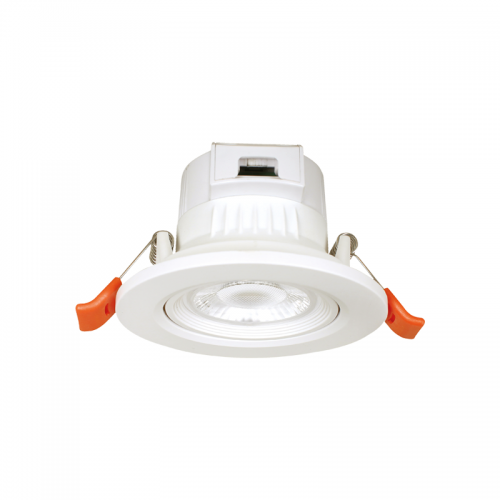 ACA LIGHTING - FALKORNM ROUND NICKEL MATT PLASTIC RING FOR FALKO7R