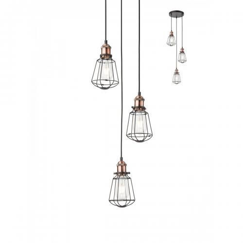 SMARTER - пендел  THARU 01-1302 E27, 3 X 42W 