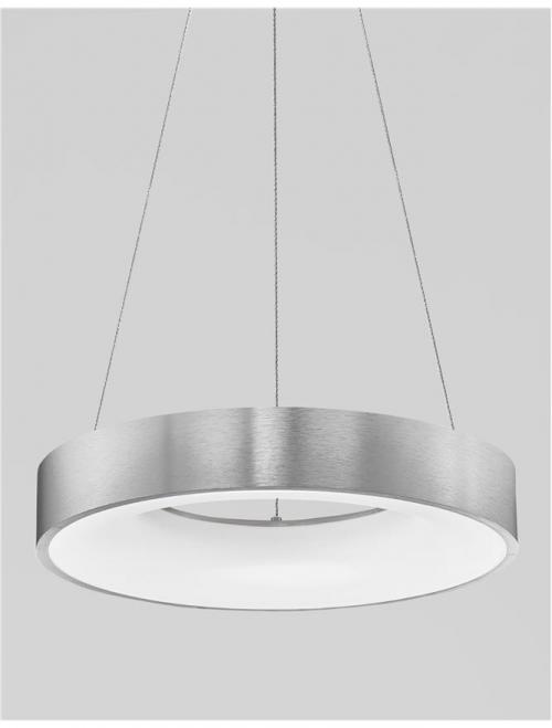 NOVA LUCE - pendant luminaire  RANDO THIN 9453434 LED 30W, 1950Lm, 3000K, IP20 D: 38 H: 120 cm