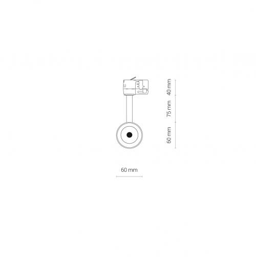 NOWODVORSKI - MILO 8763 15W 1350Lm 4000K 18° 24° 50°