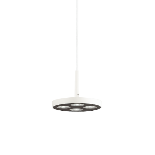 IDEAL LUX - Пендел   GARAGE SP4 ROUND BIANCO 205847