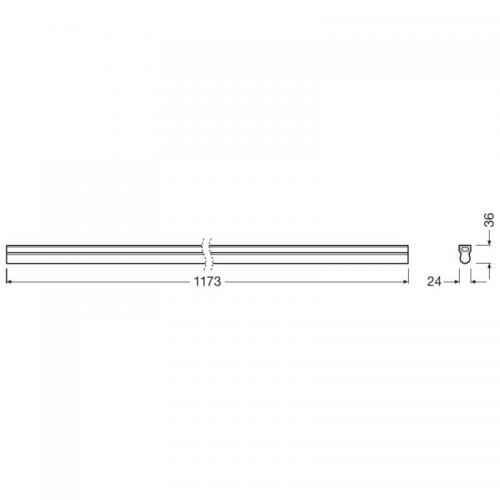 OSRAM - Led шина Ledvance Linear LED 1200 Power 20W/3000K