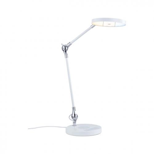 PAULMANN - Настолна лампа  79884  Numis Qi White Switch ⚡1000lm ⚡LED 11W⚡2700 - 6500 K⚡> 80 Ra✴Бял