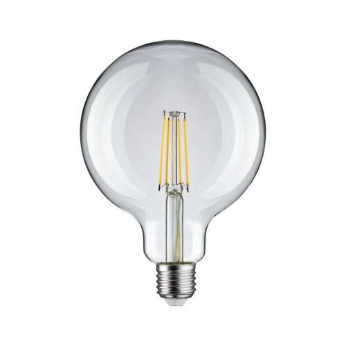 PAULMANN - LED Крушка  28960   Filament 230V LED Globe G125 ⚡ E27 ⚡ 1055lm ⚡ 9W ⚡ 4000K ✴ Прозрачен 