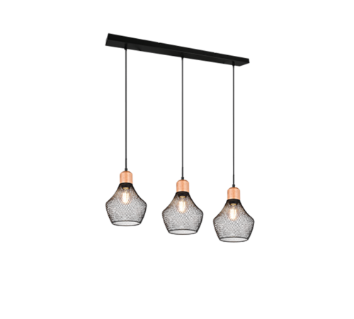 TRIO - Пендел VALERIA – R31283032 E27, 3X40W