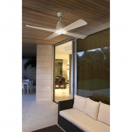 FARO - TYPHOON White ceiling fan with DC motor Ref.33480