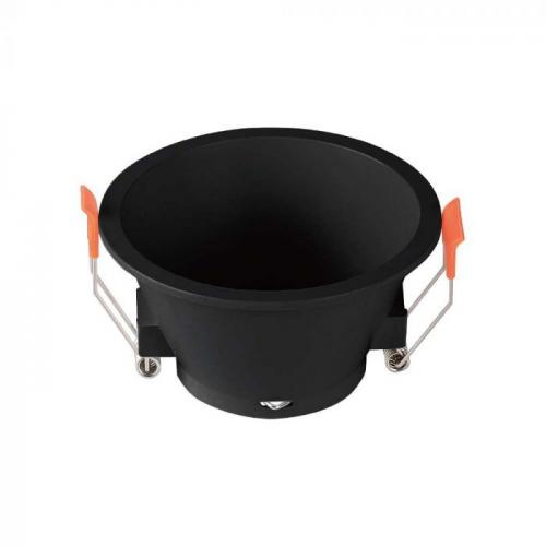 V-TAC - GU10 Корпус Кръг Черен SKU: 6637