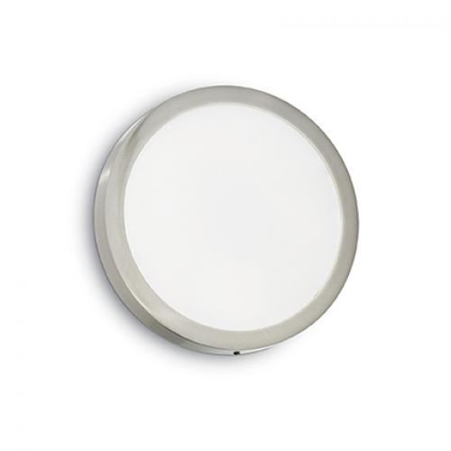 IDEAL LUX - Аплик  UNIVERSAL 24W ROUND  Nickel 141480