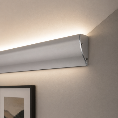 ACA LIGHTING - HID ALUMINUM PROFILE P62NU WITH OPAL PC DIFFUSER 2m/pc 